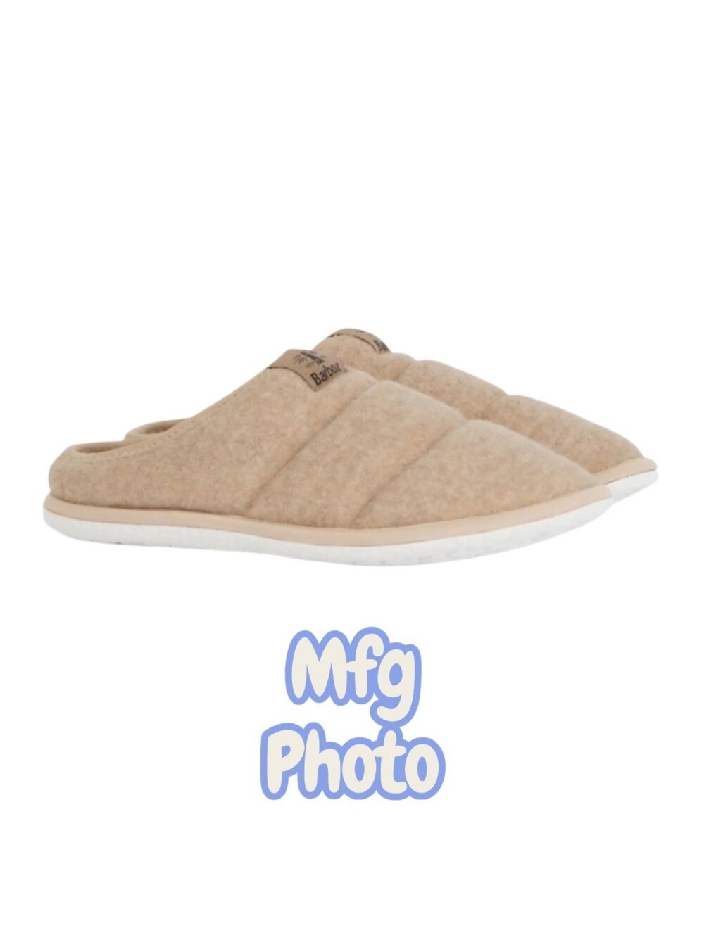 Barbour Nell Mule Slipper, Womens 6